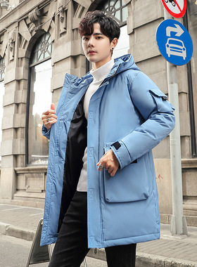 man winter coat women warm jacket艺考校服加厚男式防寒服