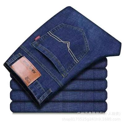 men's jeans casual fashion denim pant trousers春夏牛仔裤男