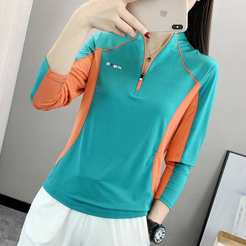 Quick Dry T-Shirt Shirt Compression Tee Tops户外新款速干衣女