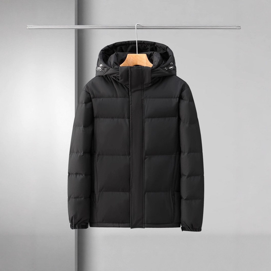 man winter coat women warm jacket2025新款短款羽绒服男款女款