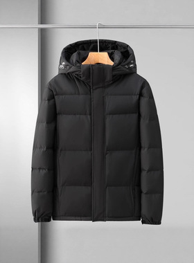 man winter coat women warm jacket2025新款短款羽绒服男款女款