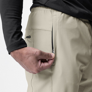 Gym Men's Quick Dry Zipper Leg Pants Man Sweatpants Trousers