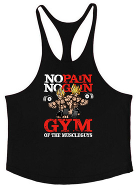 Bodybuilding Tank Men Gym Workout Fitness Mouwloos Stringer