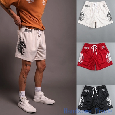Running Shorts Mens Gym Workout Training Gym Pants男健身短裤