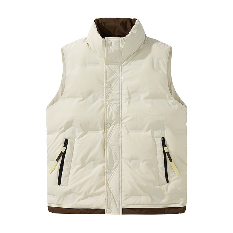 winter men duck down waistcoat warm vest秋冬新羽绒马甲男潮流