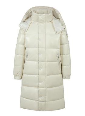man winter coat women warm jacket2025羽绒服新款服长款过膝