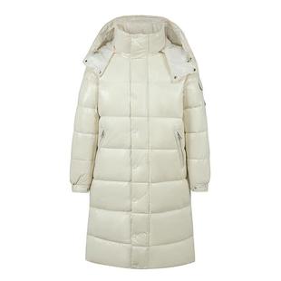 women coat warm jacket2025羽绒服新款 过膝 man 服长款 winter