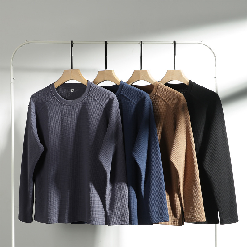 men long sleeve t shirt quality t-shirt男装 2025年春季