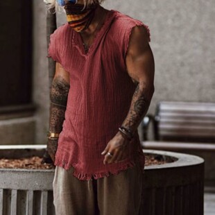men summer Tank Top 立体贴宽松型休闲背心 male 男士 vest man