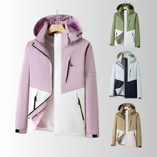 Man windbreaker women jacket climbing coat冲锋衣男女防风外套