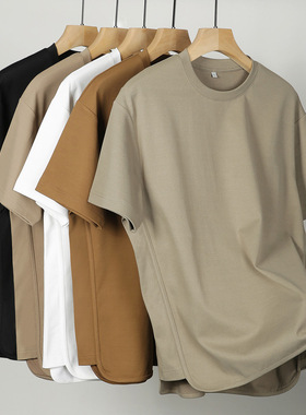 Men T-Shirt Tee Streetwear Black Short Sleeve T Shirt White