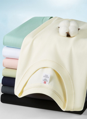 Oversized Heavyweight T Shirt for Men Cotton Short SleeveT恤