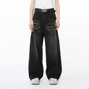 denim pants male 男new man jeans men leg 牛仔裤 wide