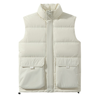 Winter Men Duck Down vest Man Warm waistcoat秋冬新羽绒服马甲