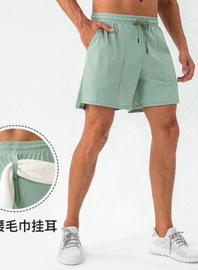 Men Compression Shorts Gym Fitness Running Sports Shorts Man