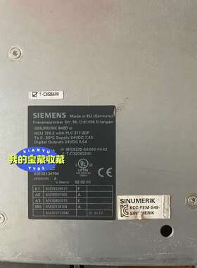 6FC5372-0AA00-0AA2西门子NCU720.2-议价