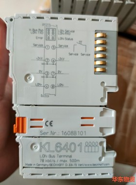 倍福kl6401,拆机无包装,成色不错,单拿900