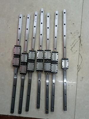 拆机THKHSR15直线导轨一轨2滑块80块轨长52