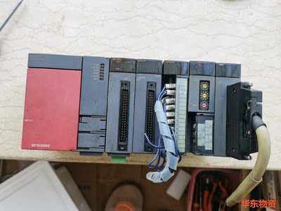 三菱拆机Q系列Q00UJCPU,通电测试正常.成色如图,