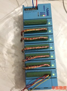 拆机PLC 研华 ADAM5000E带6个ADAM-50