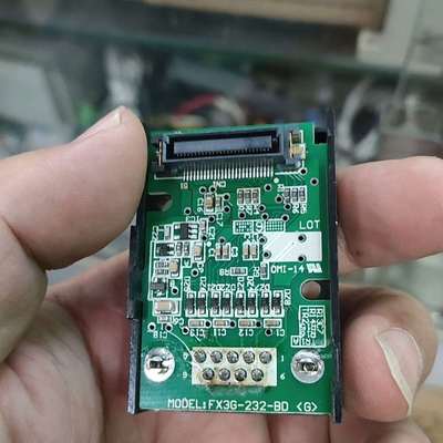 三菱FX3G-232-BDPLC模块无包装盒未使用-议价