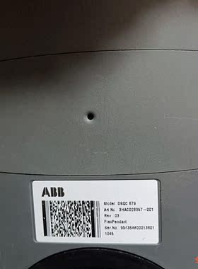 ABB机器人示教器 DSQC679现货议价销售