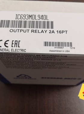 GE 模块 IC693MDL940L-议价