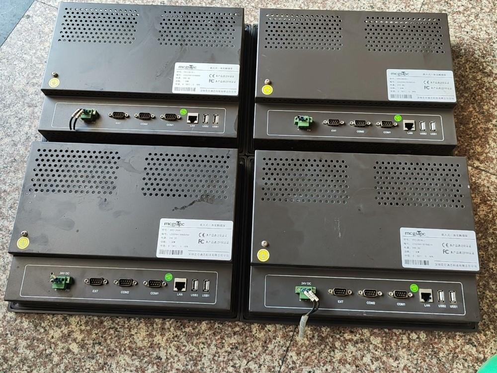 TPC1261Hii拆机昆仑通态嵌入式一体化触摸屏成色9新