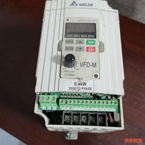 台达400w变频VFD004M21A台达拆机变频,功能包