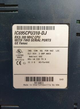 GEIC695CPU310-FS实物拍摄质量保证