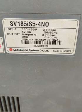 SV185IS5-4NO拆机ls变频器霍尔板主板电源板-议价