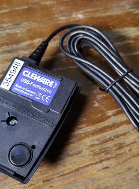 CLEWARE德国制造Usb-FOOTSWITCH踏板U