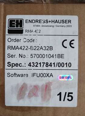 EH控制仪表RMA422-B22A32B未使用及拆议价