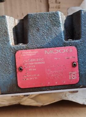 D634-341CMOOG伺服阀..拆机件功能好.要的