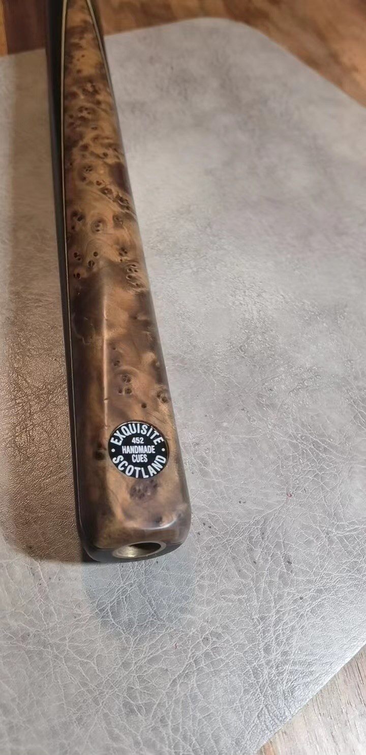 EX黑牌  EXQUISITE黑牌单插金钟柏树瘤斯诺克球杆-议价