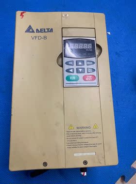台达7.5kw变频器ⅤFD075B43A二手拆机一个成色