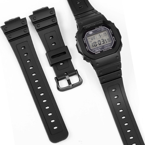 适配卡西欧GSHOCK表带男DW5600 GW5000 GW5035 DW-6900硅胶手表带