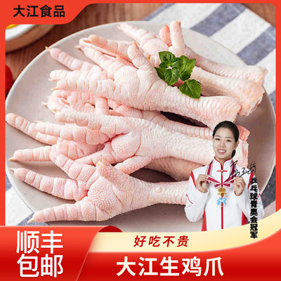 大江冷冻半成品山东鸡爪
