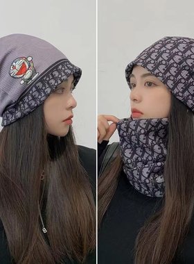 双面日韩懒人大头围街头潮酷帽子