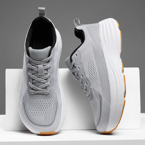 梦林森宽头运动鞋男加宽脚掌肥胖