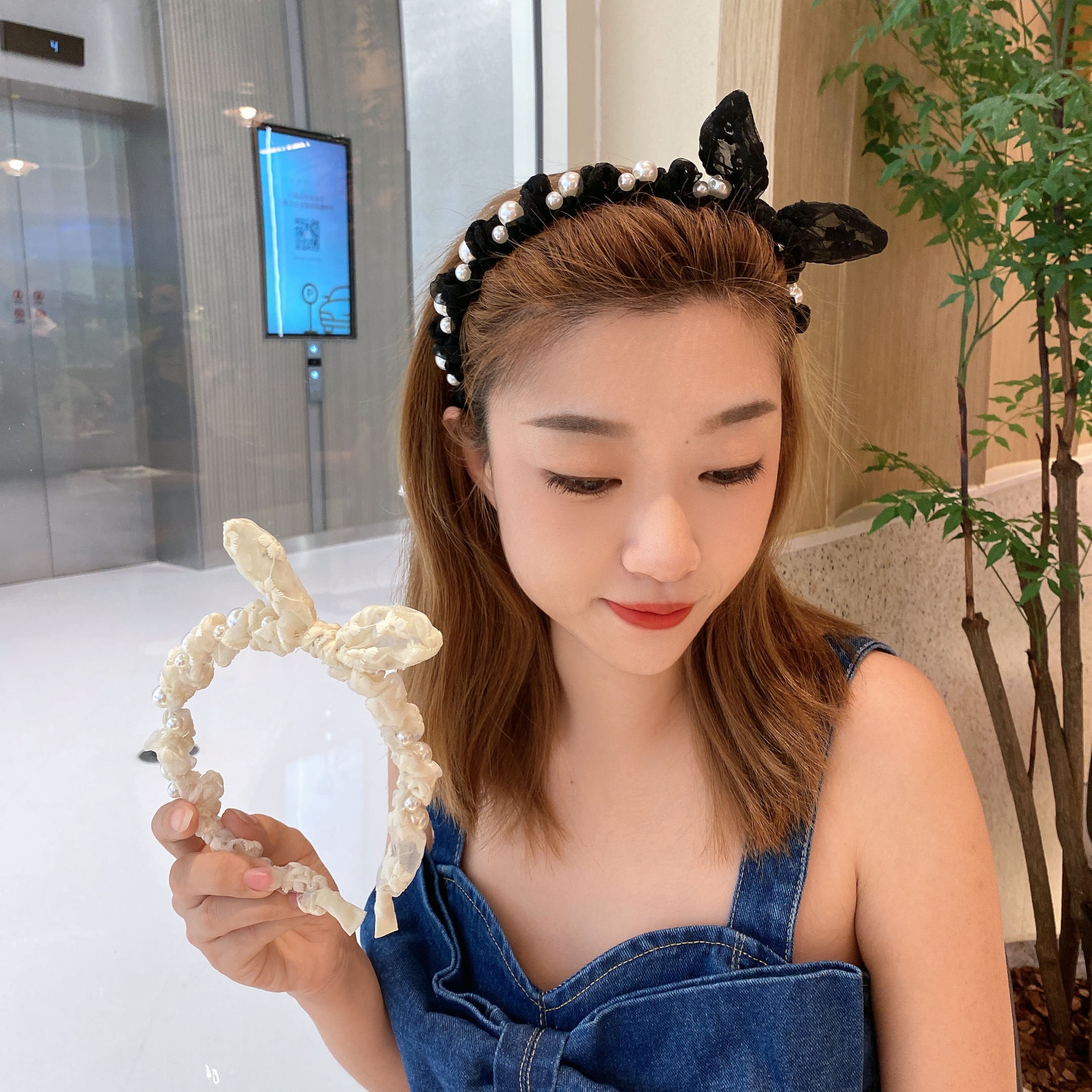 发箍甜美兔耳朵头箍发饰