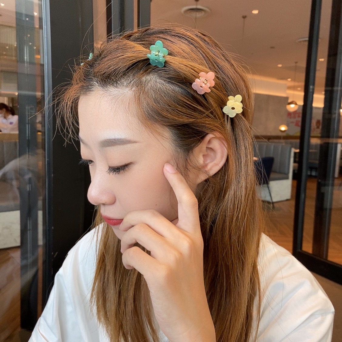 抓夹甜美可爱小号发抓头饰