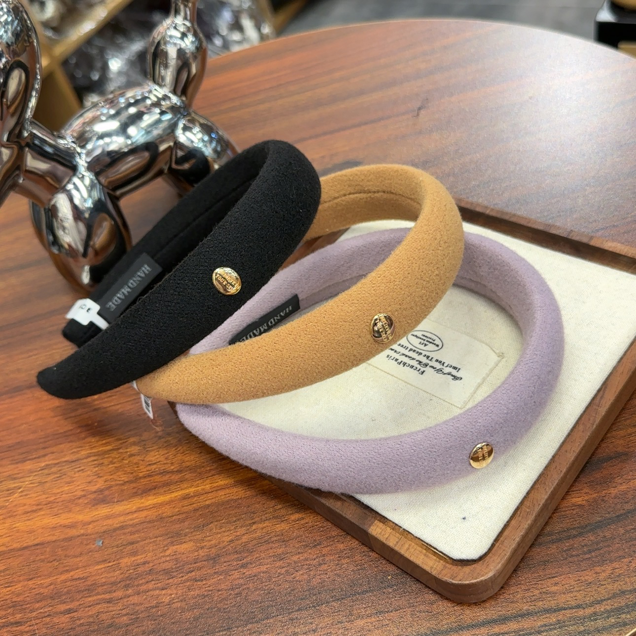 秋冬毛呢发箍女2024新款高级感头箍发卡发饰头饰发捆发带发捆