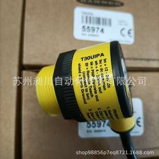 BANNER超声波传感器T30UIPA 55974美国邦纳