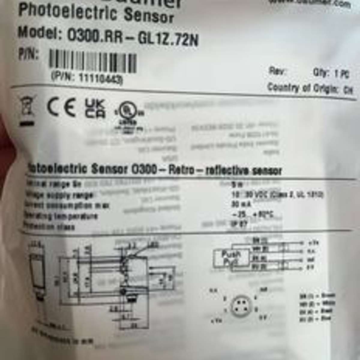 Baumer堡盟 10138749 IFRM 08P17A1/S35L