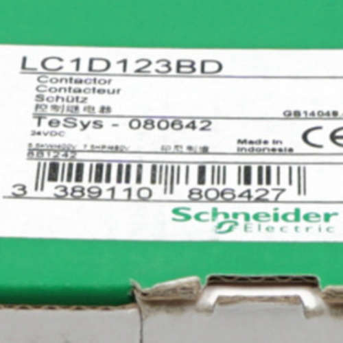 LC1D123BD接触器LC1D123BD 12A 24VDC三级交流接触器