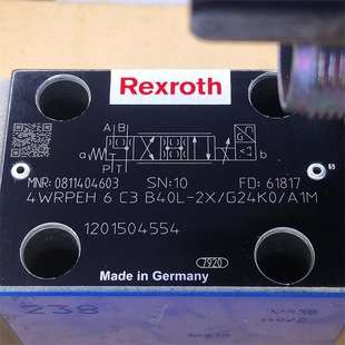 0811404603 4WRPEH6C3B40L-2X/G24K0/A1M # Rexroth//力士乐