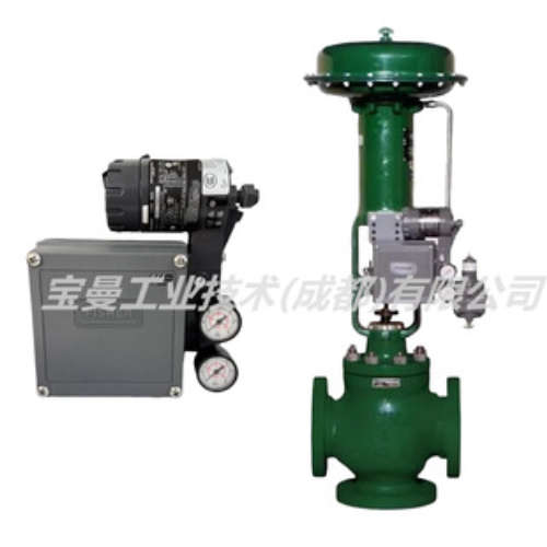 Fisher费希尔3582A气动阀门定位器无压力表搭配直行程控制阀