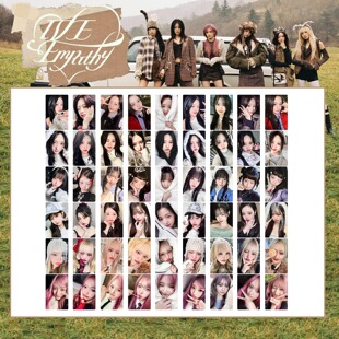 IVE 第三张迷你专辑Empathy特典卡张元英安宥真直井怜李贤瑞小卡