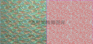 新款祥云底纹精雕图灰度云朵浮雕图精品满云底大背板板1424x1368